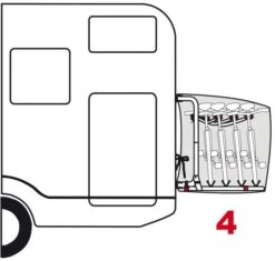 Fiamma Bike Cover Premium S 2/4 Bikes 5 Fiamma Bike Cover Premium S 2/4 Bikes -Outwell Sales 04502f01 1