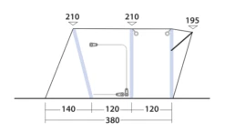 Outwell Wolfburg 380 Drive Away Air Awning -Outwell Sales 111247v22 063 720