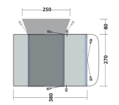 Outwell Wolfburg 380 Drive Away Air Awning -Outwell Sales 111247v23 062 720