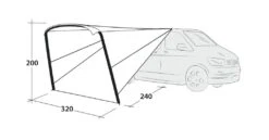 Outwell Touring Canopy Air -Outwell Sales 111253 touring canopy air drawing perspective2
