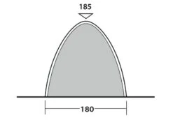 Outwell Free Standing Inner Tent L 10 Outwell Free Standing Inner Tent L -Outwell Sales 111340 free standing inner l drawing other4