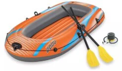 Bestway Kondor 2000 Inflatable Boat With Oar And Pump -Outwell Sales 1131301 r z001a