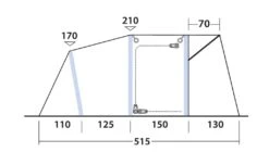 Outwell Blossburg 380 Drive Away Air Awning -Outwell Sales 15124c9a 6bab 46fa b27f 8617a1801834
