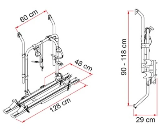 Fiamma Bike Carrier 200D 2 Fiamma Bike Carrier 200D - Image 2