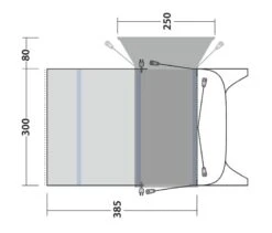 Outwell Blossburg 380 Drive Away Air Awning -Outwell Sales 25996624 f86d 408d baab aa2591c7e57b