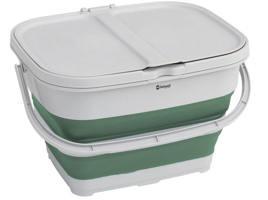 Outwell Collaps RecycleIt Basket Shadow Green 1 Outwell Collaps RecycleIt Basket Shadow Green