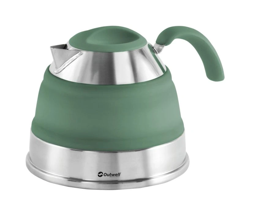 Outwell Collaps Kettle 1.5 Ltr Shadow Green 1 Outwell Collaps Kettle 1.5 Ltr Shadow Green