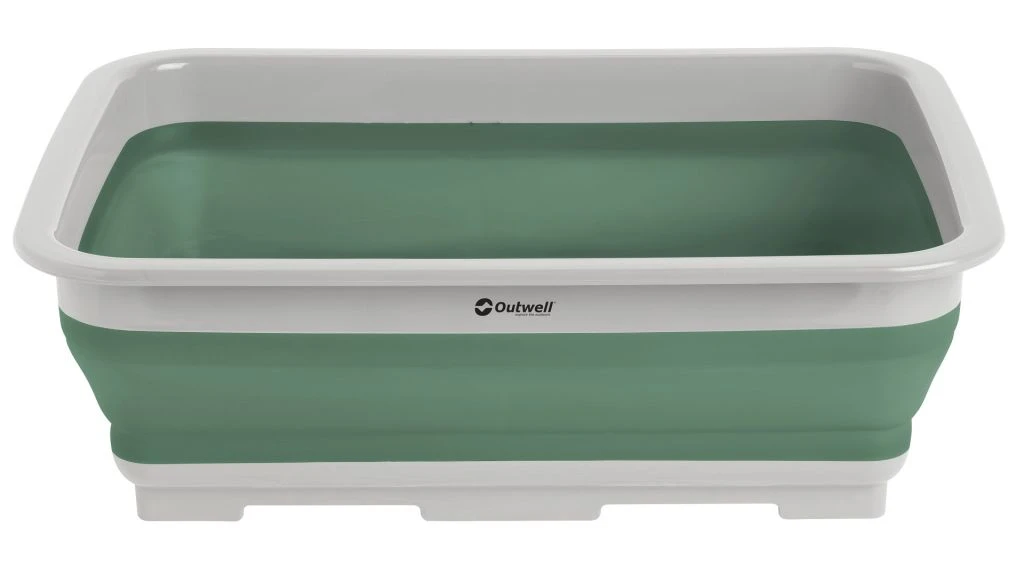 Outwell Collaps Wash Bowl Shadow Green 1 Outwell Collaps Wash Bowl Shadow Green