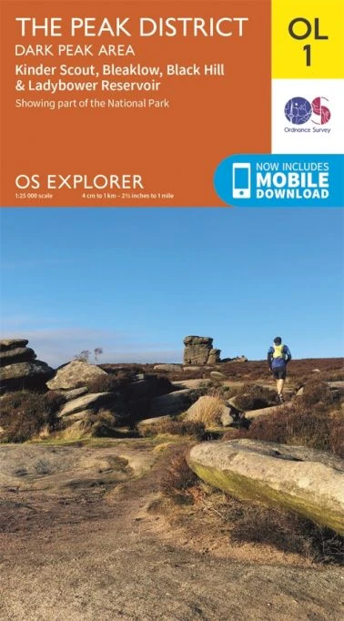 The Peak District - Dark Peak Area Explorer Leisure Map 1 1 The Peak District - Dark Peak Area Explorer Leisure Map 1