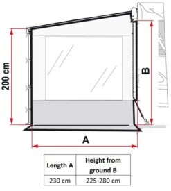 Fiamma Side W Pro F45/ F65/ F80 -Outwell Sales 97961 10 a 1