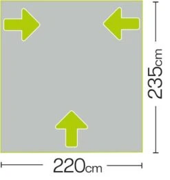 Quest Falcon 220 Poled Porch Caravan Awning -Outwell Sales a3500 7 fullsize