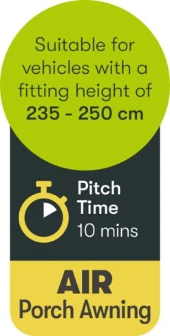 Quest Falcon Air 220 Porch Awning -Outwell Sales a3500a 9 photo