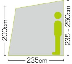 Quest Falcon Air 260 Porch Awning 10 Quest Falcon Air 260 Porch Awning -Outwell Sales a3501a 6 photo