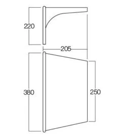 Vango AirBeam Sky Canopy 2.5m -Outwell Sales airbeam sky canopy for caravan motorhomes 25mx