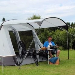 Outdoor Revolution Airedale 5.0S Front Sun Canopy -Outwell Sales airedale 5.0s sun canopy 1