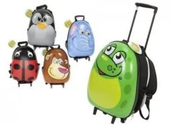 Shiny Animal Kids Travel Case On Wheels -Outwell Sales animal case