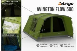Vango Avington Flow 500 Tent -Outwell Sales avington flow 5003