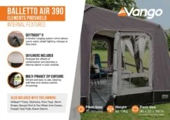 Vango Balletto Air 390 Elements ProShield 390 Awning -Outwell Sales balletto air 390 eps2