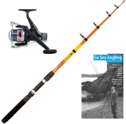 WSB Tackle Cool Expert Telespin 6' - Jade 130 Reel And Book Package