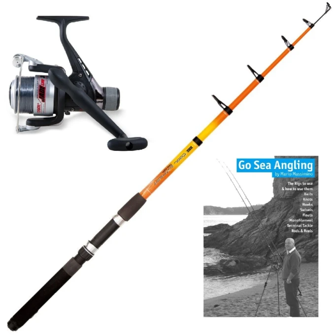 WSB Tackle Cool Expert Telespin 8' - Jade 150 Reel And Book Package 1 WSB Tackle Cool Expert Telespin 8' - Jade 150 Reel And Book Package