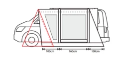 Outdoor Revolution Cayman Curl Air Mid Drive Away Awning -Outwell Sales cayman curl air low 4 1
