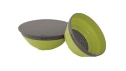 Outwell Collaps Bowl & Colander Set Shadow Green -Outwell Sales collaps bowls