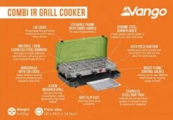 Vango Combi IR Grill Cooker -Outwell Sales combi ir grill cooker 4