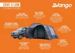 Vango Cove II Low Drive Away Awning -Outwell Sales cove ii low 1