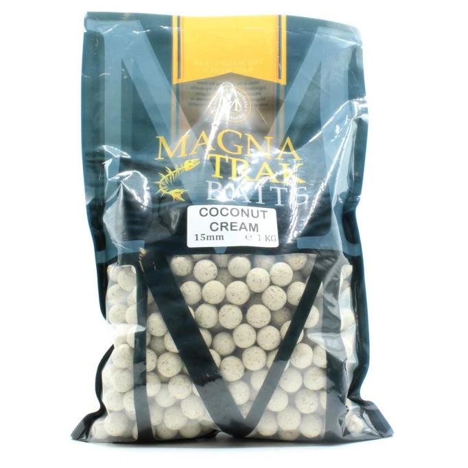 Magnatrak Boilies 1Kg Coconut Cream 1 Magnatrak Boilies 1Kg Coconut Cream