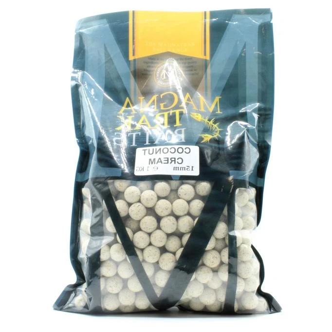 Magnatrak Boilies 1Kg Coconut Cream 2 Magnatrak Boilies 1Kg Coconut Cream - Image 2