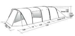 Easy Camp Palmdale 600 Lux Tent -Outwell Sales easy camp tent dimensions palmdale 600 lux
