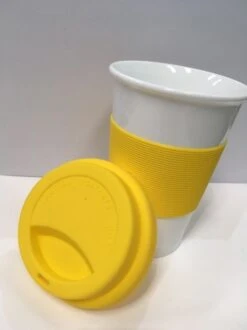 100 X Travel Mug Eco-Ceramic And Silicone -Outwell Sales eco cup 6 1 1 2