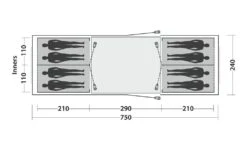 Easy Camp Huntsville 800 Twin Tent 19 Easy Camp Huntsville 800 Twin Tent -Outwell Sales huntsville 800 3