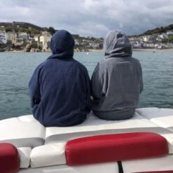 Adult Changing Dry Robe, Deep Navy -Outwell Sales juniors rock grey changing robe2 1 1