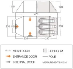 Vango Kibale 350 Tent -Outwell Sales kibale 1