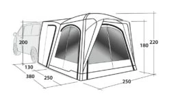 Outwell Linnburg Air Rear Drive Away Awning Package -Outwell Sales linnburg air rear