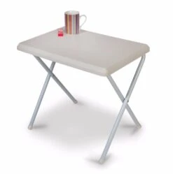 Resin Low Profile White Table -Outwell Sales mini table white 0 1