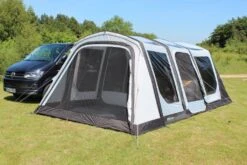 Outdoor Revolution Movelite T4E Mid Drive Away Awning (220 - 255) -Outwell Sales movelite t4e w porch door 3 1 min
