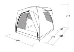 Outwell Beachcrest Driveaway Awning -Outwell Sales outwell beachcrest dimensions
