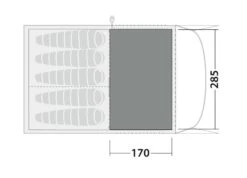 Robens Wolf Moon 5XP Carpet (285cm X 170cm) 6 Robens Wolf Moon 5XP Carpet (285cm X 170cm) -Outwell Sales robens wolf carpet