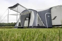 Sunncamp Swift Deluxe 325 SC Caravan Awning -Outwell Sales swift deluxe 325 sc with side sun canopy 5