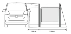 Outdoor Revolution Movelite T2R High Drive Away Awning 22 Outdoor Revolution Movelite T2R High Drive Away Awning -Outwell Sales t2r width 2