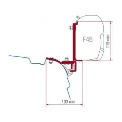 Fiamma Kit Multi Rail Reimo VW T5 / T6