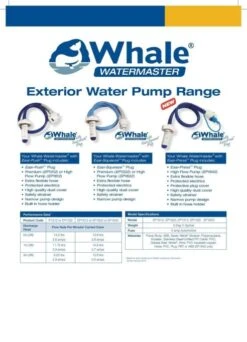 Whale Watermaster EP1612 High Flow Pump -Outwell Sales whale2 1